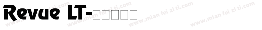 Revue LT字体转换